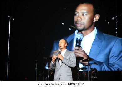 LAS VEGAS - MAY 18:  Tiger Woods At Tiger Jam 2013 At The Mandalay Bay Events Center On May 18, 2013 In Las Vegas, NV.