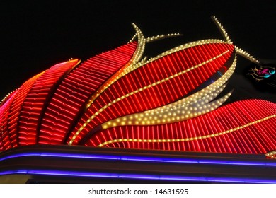 Las Vegas Neon Facade