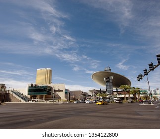 LAS VEGAS, NEVADA - APRIL 11, 2011: Trump International Hotel Tower And Fashion Show Mall Located At Strip On April 11, 2011 In Las Vegas, Nevada.
