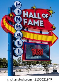 Las Vegas, Nevada USA - 05-07-2022, Pinball Hall Of Fame