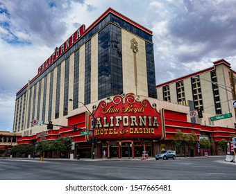 Las Vegas, Nevada, USA - July 2019: The California Hotel And Casino