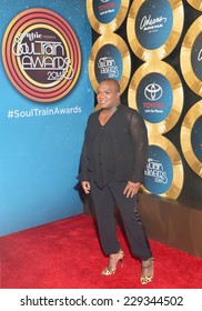 LAS VEGAS - NOV 07 : TV Personality Derek J  Attends The 2014 Soul Train Music Awards At The Orleans Arena On November 7, 2014 In Las Vegas, Nevada. 