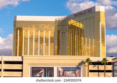 Las Vegas, NV December 1st 2018. Mandalay Bay Casino And Convention Center In Las Vegas