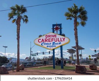 Las Vegas, NV, USA - Circa March 2019: Daytime Photo Of Iconic 