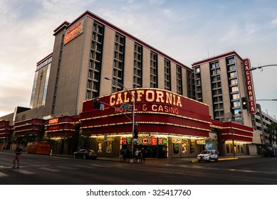 LAS VEGAS - SEPTEMBER 28, 2015: The California Hotel And Casino In Las Vegas, Nevada. As It Appeared September 28, 2015.