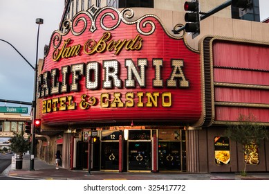 LAS VEGAS - SEPTEMBER 28, 2015: The California Hotel And Casino In Las Vegas, Nevada. As It Appeared September 28, 2015.