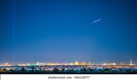 Las Vegas Skyline At Night