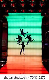 LAS VEGAS, USA - October 9, 2017: Entrance To The Beatles Cirque Du Soleil Theater Love Show At The Mirage