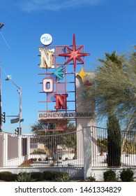 Las Vegas/United States-07/21/2019 Photo From Neon Museum In Las Vegas