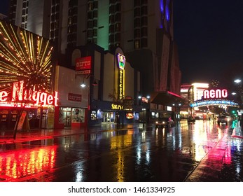 Las Vegas/United States-07/21/2019 Photo From Neon Museum In Las Vegas