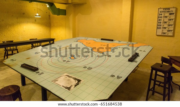 Lascaris War Rooms Nato Tunnels Valletta Stock Photo Edit