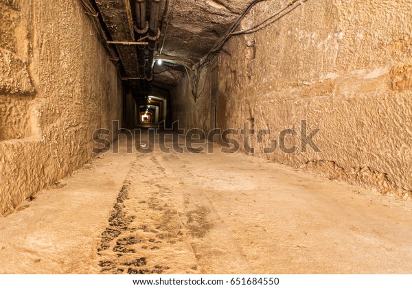 Lascaris War Rooms Nato Tunnels Valletta Stock Photo Edit