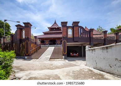 Lasem, Central Java, Indonesia. Taken On January 5th, 2019. The Sunan Bonang Mosque (masjid Sunan Bonang).