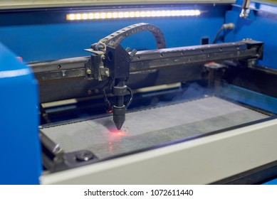 Laser cutting machine engraving picture on plastic film