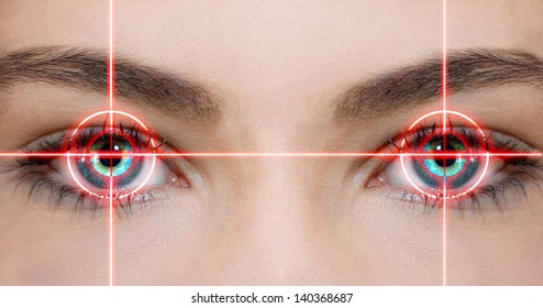 Laser eyes