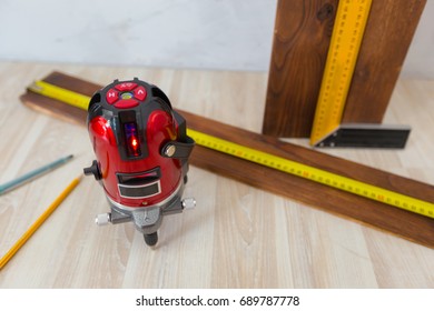 Laser Level Measuring Tool