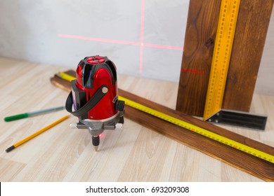 Laser Level Measuring Tool