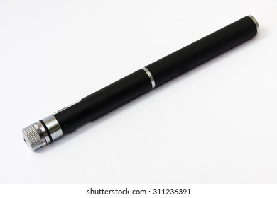 Laser Pointer For Presentation On A White Background.