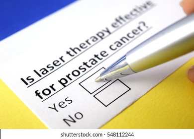 Is Laser Therapy Effective Prostate Cancer?Yes