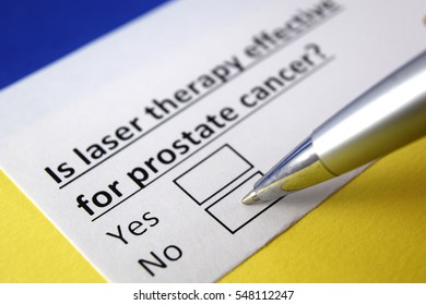 Is Laser Therapy Effective Prostate Cancer?No