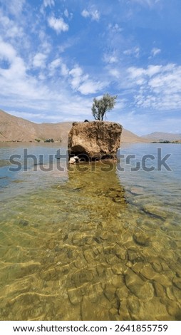 The last bit left of an eroding island