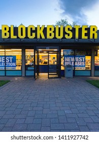 Last Blockbuster Video Store. Bend, Oregon. May 24, 2019