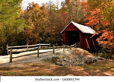 The last intact covered bridge in South Carolina.
