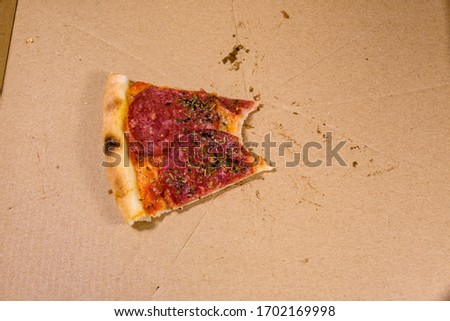 Similar – Image, Stock Photo the last piece Food Dough