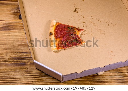 Similar – Image, Stock Photo the last piece Food Dough