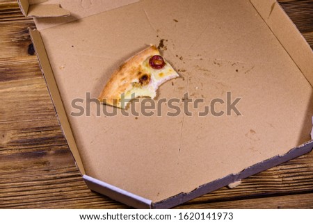 Similar – Image, Stock Photo the last piece Food Dough