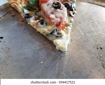 Last Slice Of Vegetarian Pizza