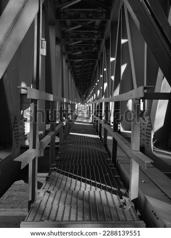 Similar – Image, Stock Photo marvels Bridge Illuminate