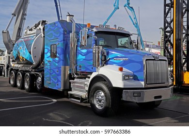 Las-Vegas, USA - March 10, 2017: Western Star Truck At CONEXPO-CON/AGG 2017, Las-Vegas