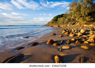 Late afternoon at Wategos Beach, Byron Bay, New South Wales, Australia.