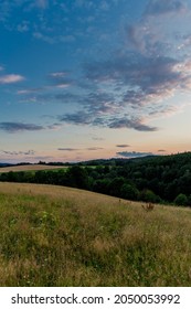 Late Summer Evening Walk With A View Over The Half-timbered Town Of Schmalkalden - Thuringia - Germany