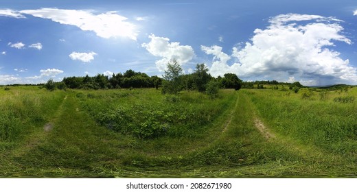 Late Summer Landscape In Poland HDRI Panorama