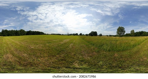 Late Summer Landscape In Poland HDRI Panorama