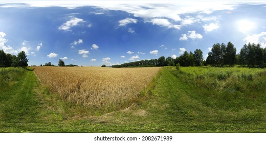 Late Summer Landscape In Poland HDRI Panorama