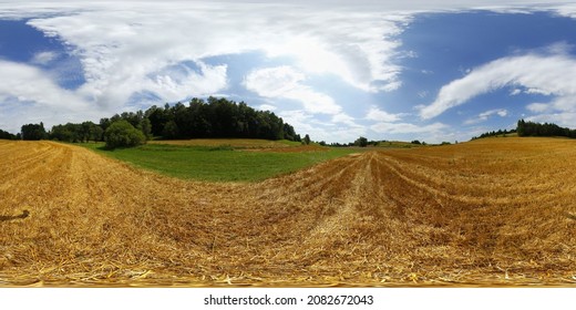 Late Summer Landscape In Poland HDRI Panorama