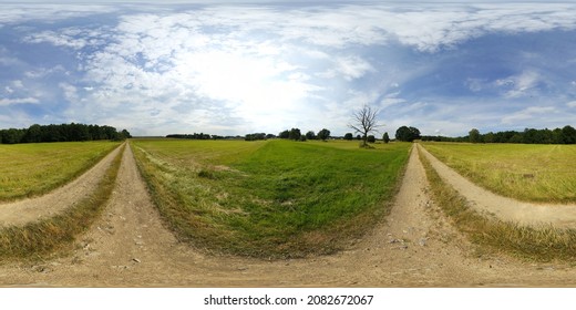 Late Summer Landscape In Poland HDRI Panorama