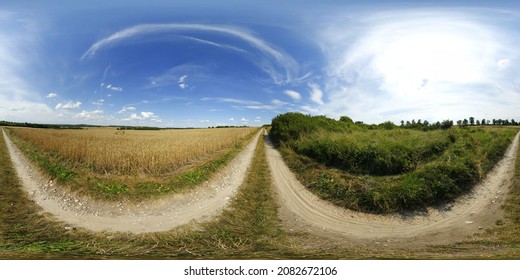 Late Summer Landscape In Poland HDRI Panorama