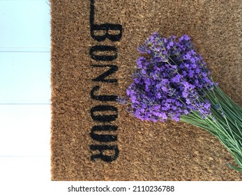 Late Summer Lavender Harvest In The Cottage Garden - Morning Coffee