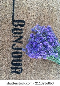 Late Summer Lavender Harvest In The Cottage Garden - Morning Coffee