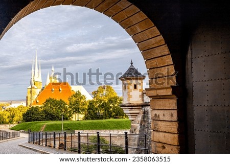 Late summer walk through the capital of Thuringia - Erfurt - Germany