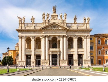 Lateran Basilica In Rome, Italy