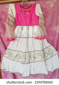 frill frock for ladies