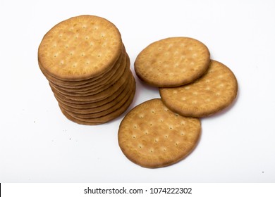 The Latest Marie Biscuit With A White Background