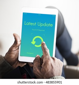 Latest Update Upgrade New Version Concept