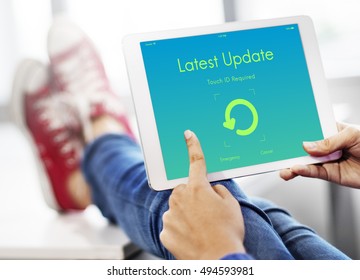 Latest Update Upgrade New Version Concept