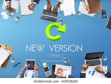 Latest Version Fresh Updates Application Updates Concept